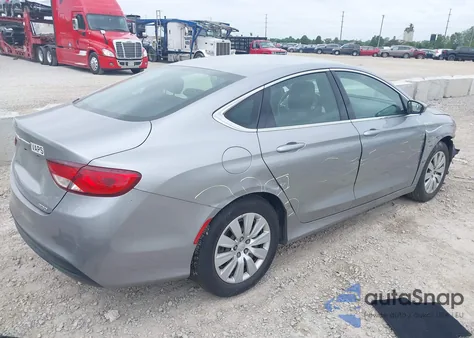 2015 Chrysler 200 Lx from USA, damaged, VIN 1C3CCCFBXFN682562